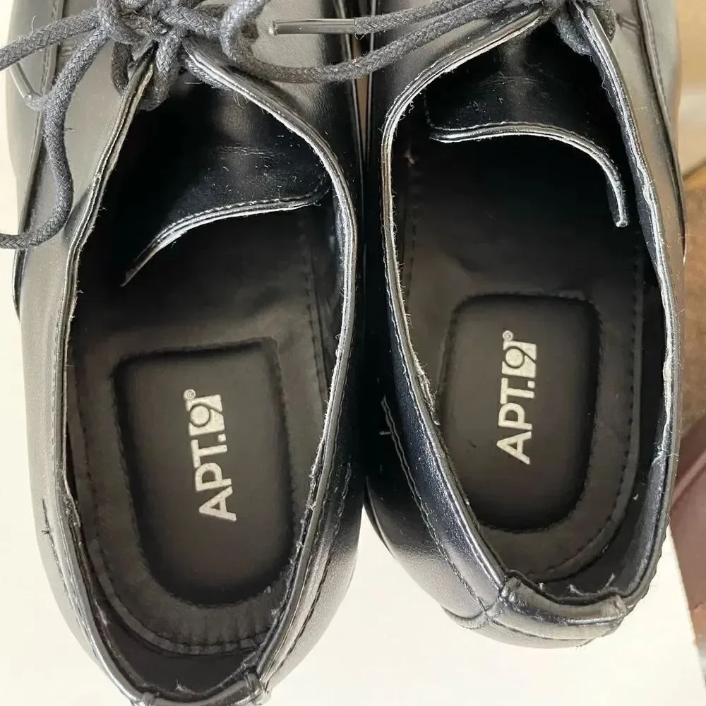 Apt. 9 Black Dress Shoes Size 10.5 EUC